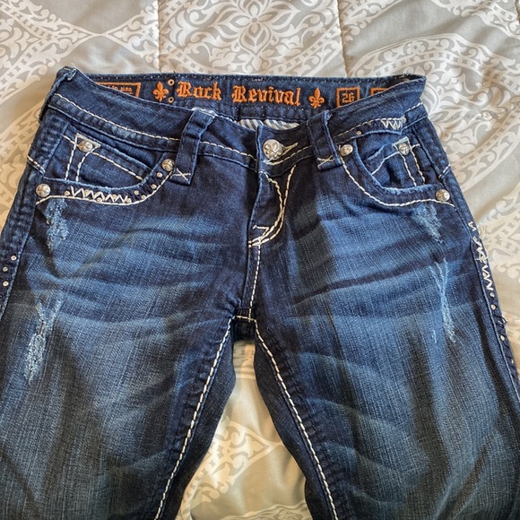 Rock Revival size 26 Stephanie easy Capri - Picture 7 of 7